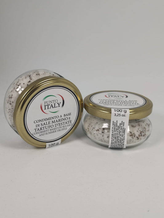 SEA SALT WITH ABRUZZO BLACK TRUFFLE